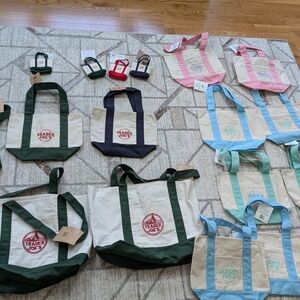 Trader Joe's Canvas Tote Bag - Variety and different sizes